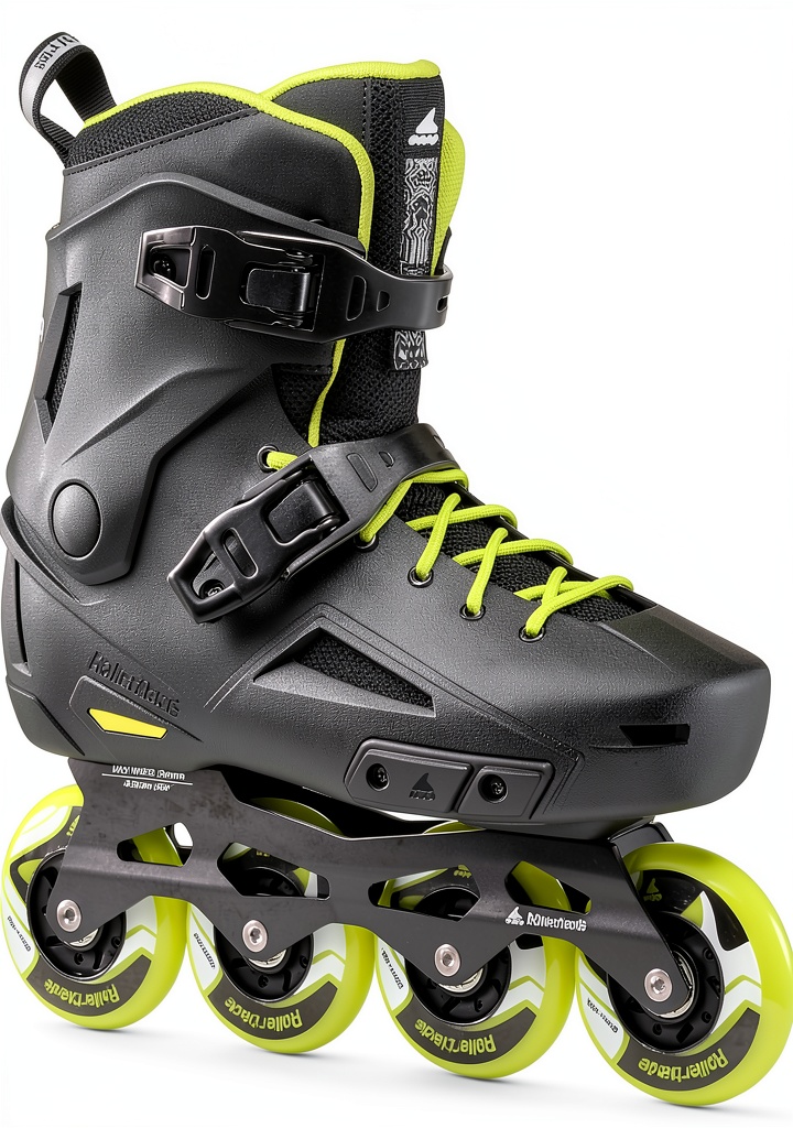 Rollerblade Lightning Men's Urban Inline Skate in Black and White color