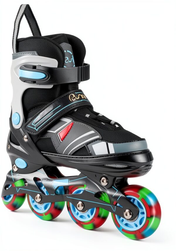 RunRRIn Kids Inline Skates Adjustable Light Up Wheels-1