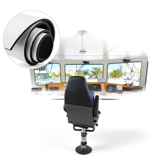 Storystore Foam Insulation Sheet Black White Adhesive-5