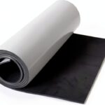 MXCELL Neoprene Foam Sheet Black Vibration Damping DIY-0