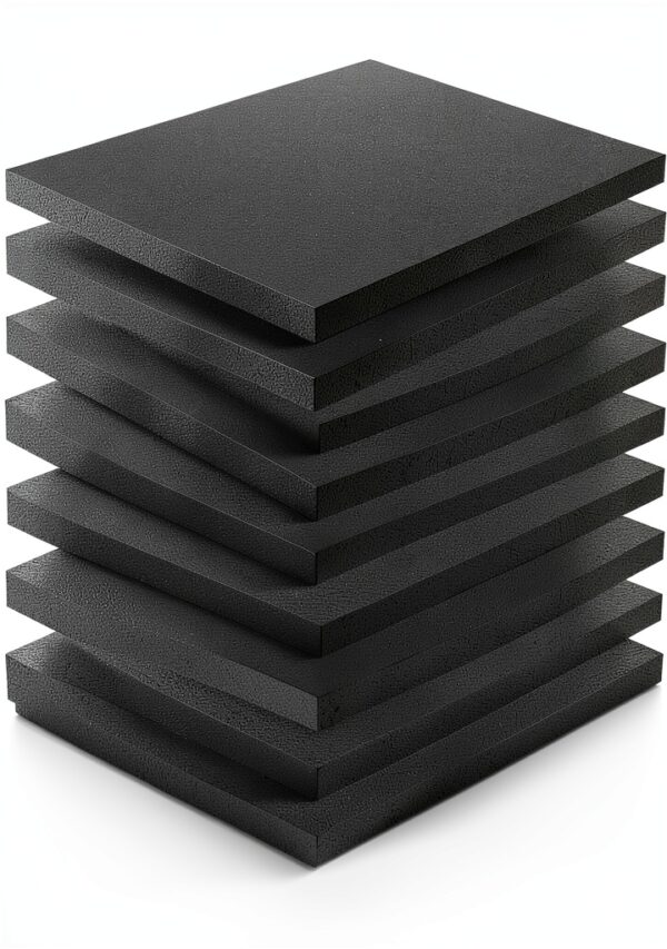 Limbeuuu Polyurethane Foam Pads Black Rectangle Cushioning-0