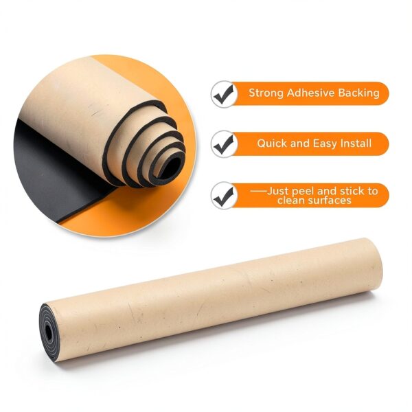 Weyleity Neoprene Foam Sheet Waterproof Insulation DIY-3