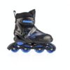 PIPIZHU Boys Inline Skates Blue Adjustable Light Up Wheels-2
