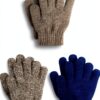 Cooraby Boys Winter Gloves Thick Warm Full Finger Design-0