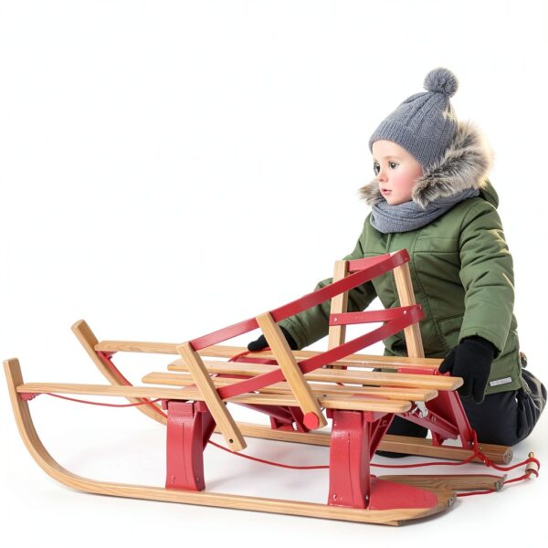 Black Knitted Gloves Acrylic Material Kids Winter Warmth-3