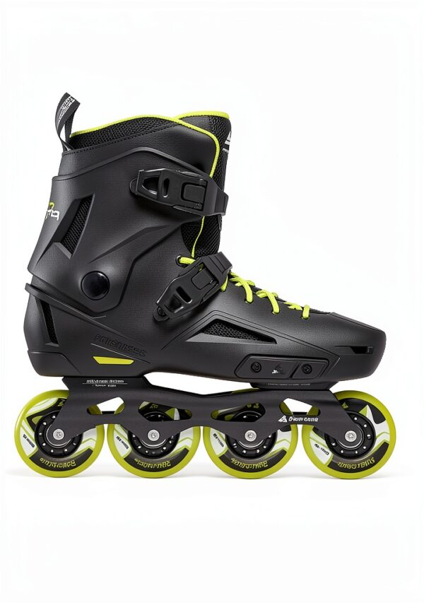 Rollerblade Lightning Mens Urban Inline Skate Black White-4