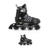 BOBICOM Inline Skates Adjustable Illuminated Wheels Unisex-1