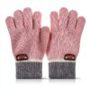 DAQING Kids Gloves Warm Wool Knit Cold Weather Boys Girls-1