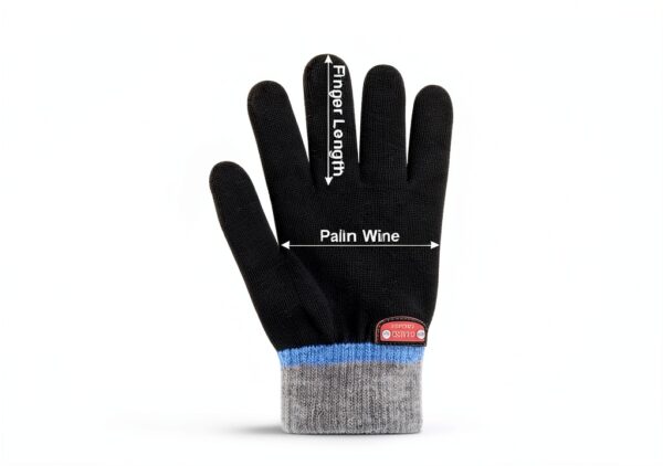 GOHI Kids Winter Gloves Wool Stretch Cold Weather Boys-4