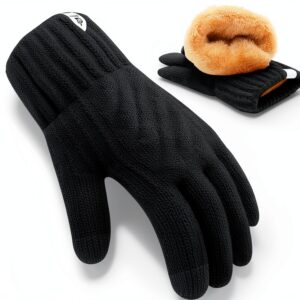 ARFNKIM Boys Winter Gloves Touchscreen Fleece Warm-0