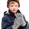 Cooraby Boys Winter Gloves Thick Warm Full Finger Design-3