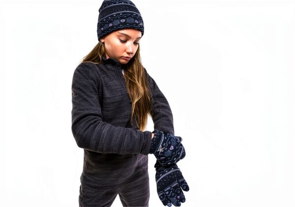 Terramar Thermasilk Glove Liners Boys Silk Odor Control-2